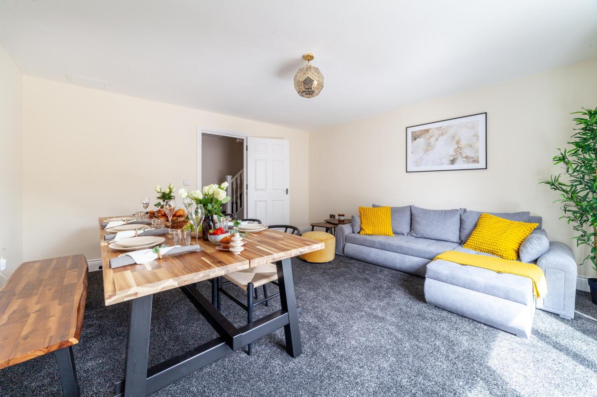 Arte Stays Serviced Houses Stratford - 3 Bedrooms 2 Bathrooms Houses London, Stratford, Maryland, Free Parking, Garden, Weekly Or Monthly Stays - Up To 8 Guests Екстериор снимка